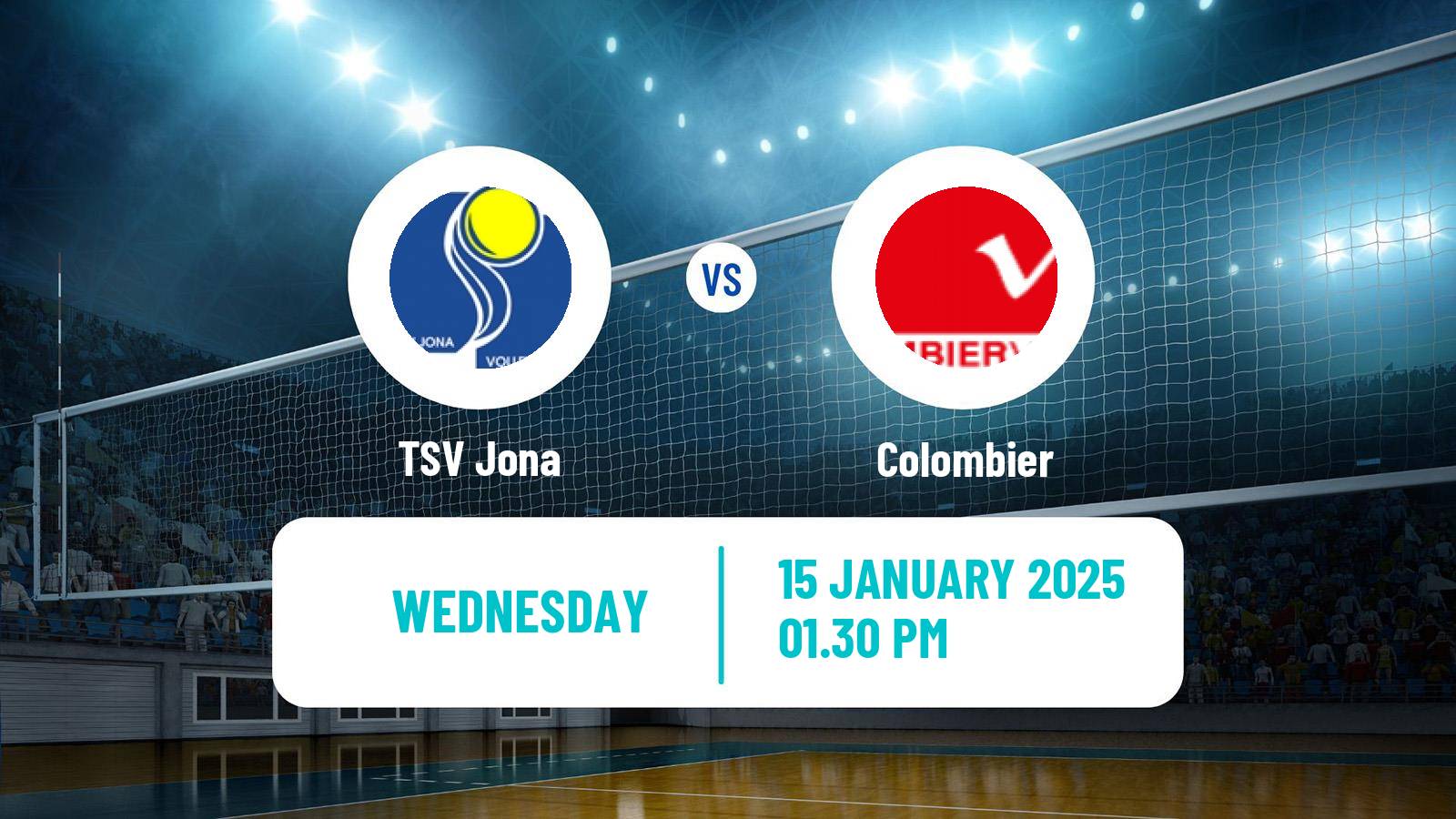 Volleyball Swiss NLA Volleyball TSV Jona - Colombier