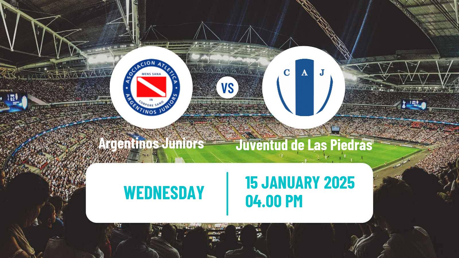 Football Serie Rio de la Plata Argentinos Juniors - Juventud de Las Piedras