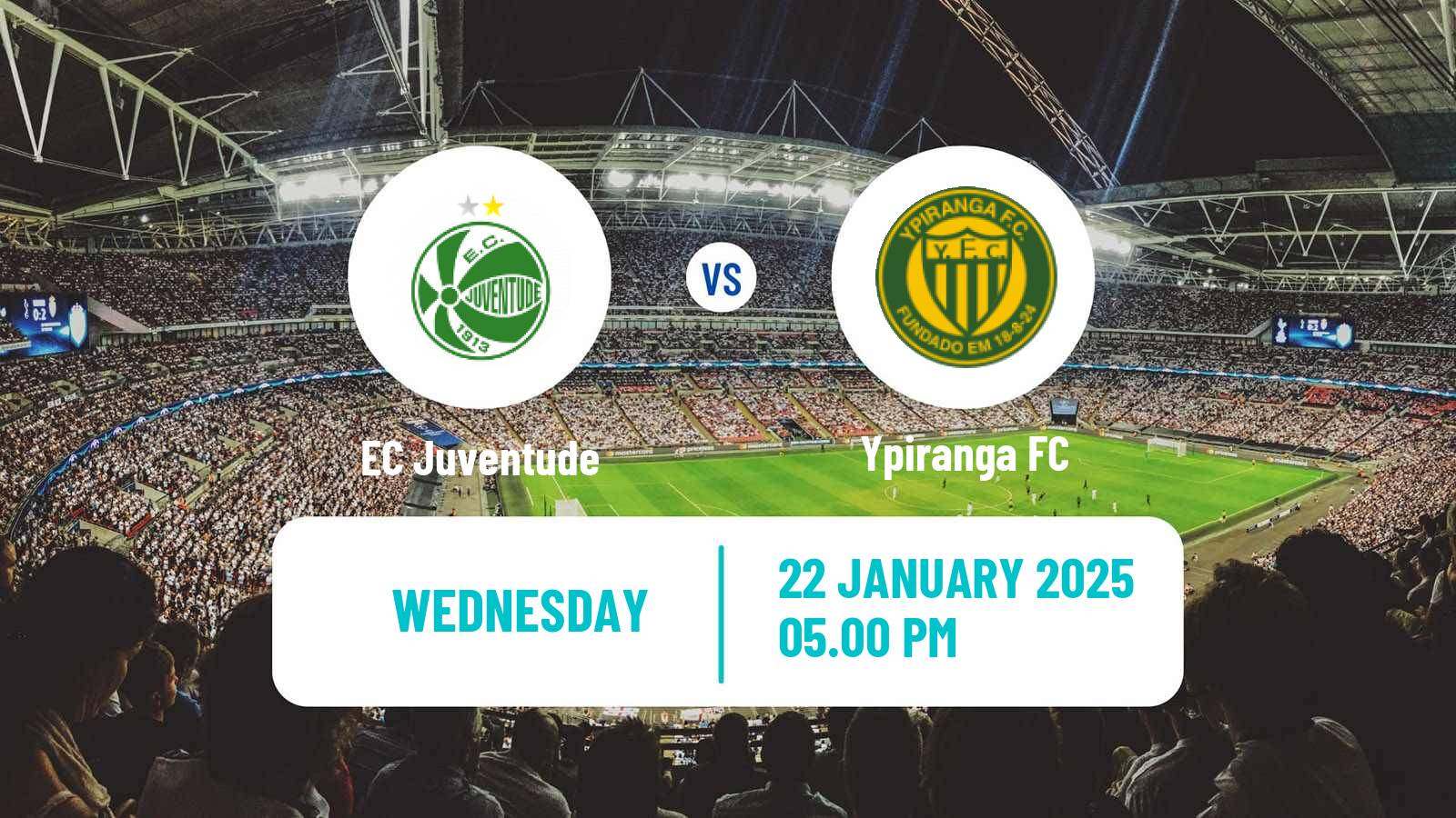 Football Brazilian Campeonato Gaucho Juventude - Ypiranga