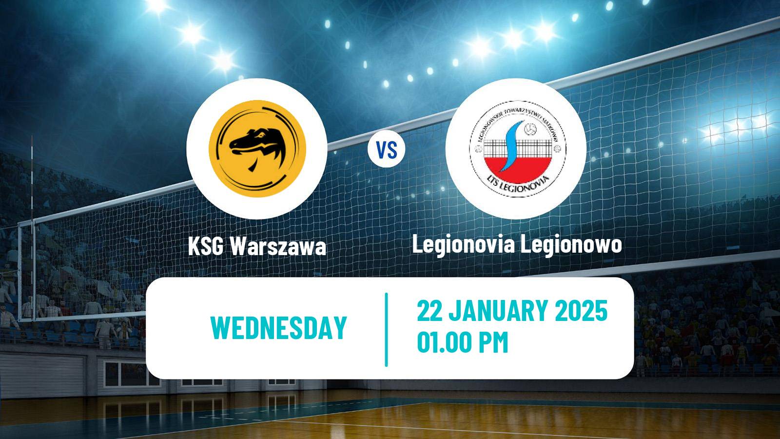 Volleyball Polish I Liga Volleyball Women KSG Warszawa - Legionovia Legionowo