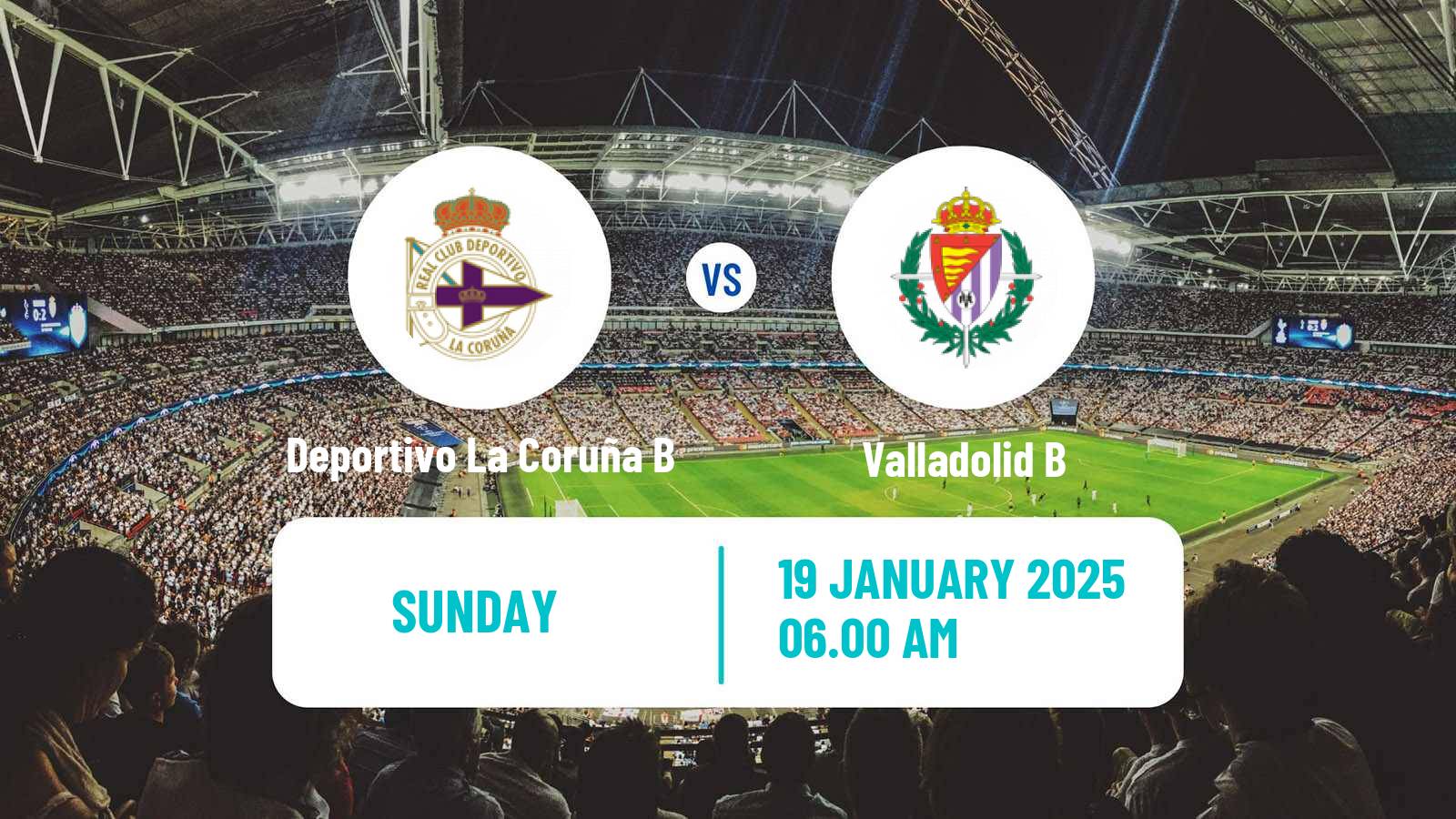 Soccer Spanish Segunda RFEF - Group 1 Deportivo La Coruña B - Valladolid B