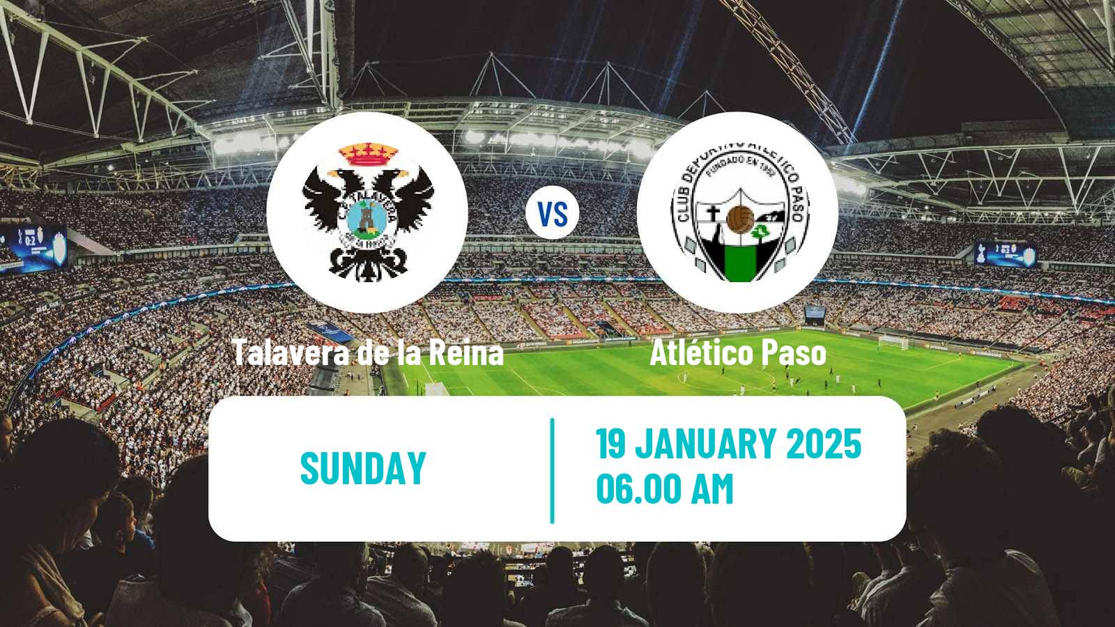 Soccer Spanish Segunda RFEF - Group 5 Talavera de la Reina - Atlético Paso