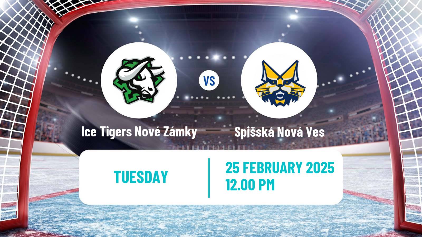 Hockey Slovak Extraliga Ice Tigers Nové Zámky - Spišská Nová Ves