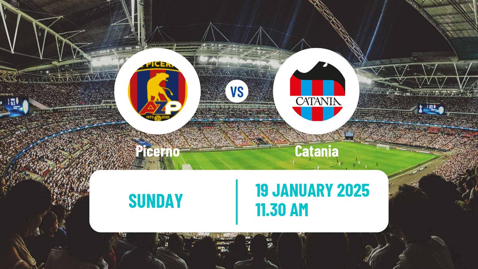 Football Italian Serie C Group C Picerno - Catania