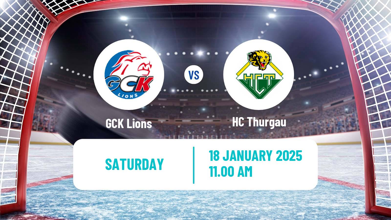 Hockey Swiss League Hockey GCK Lions - Thurgau