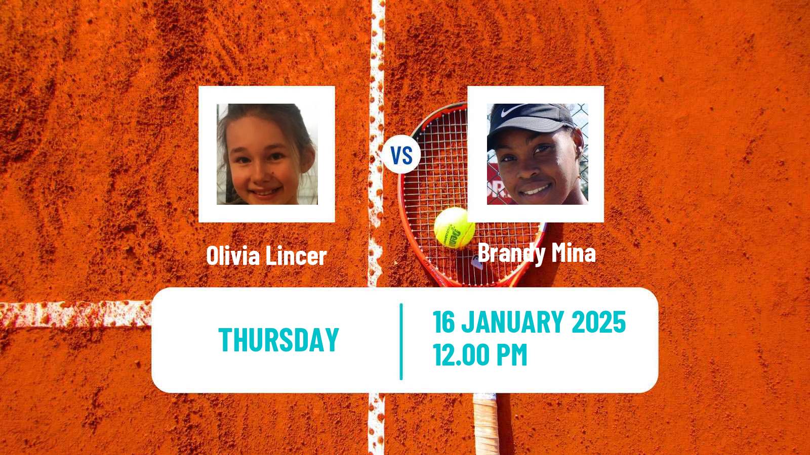 Tennis ITF W35 Petit Bourg Women Olivia Lincer - Brandy Mina