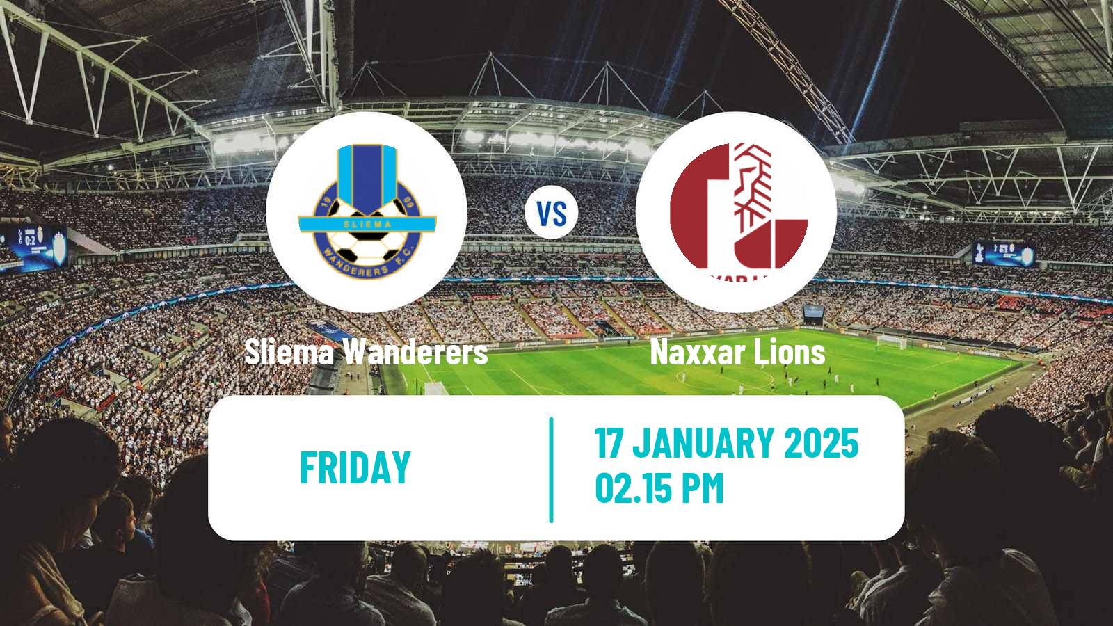 Soccer Maltese Premier League Sliema Wanderers - Naxxar Lions