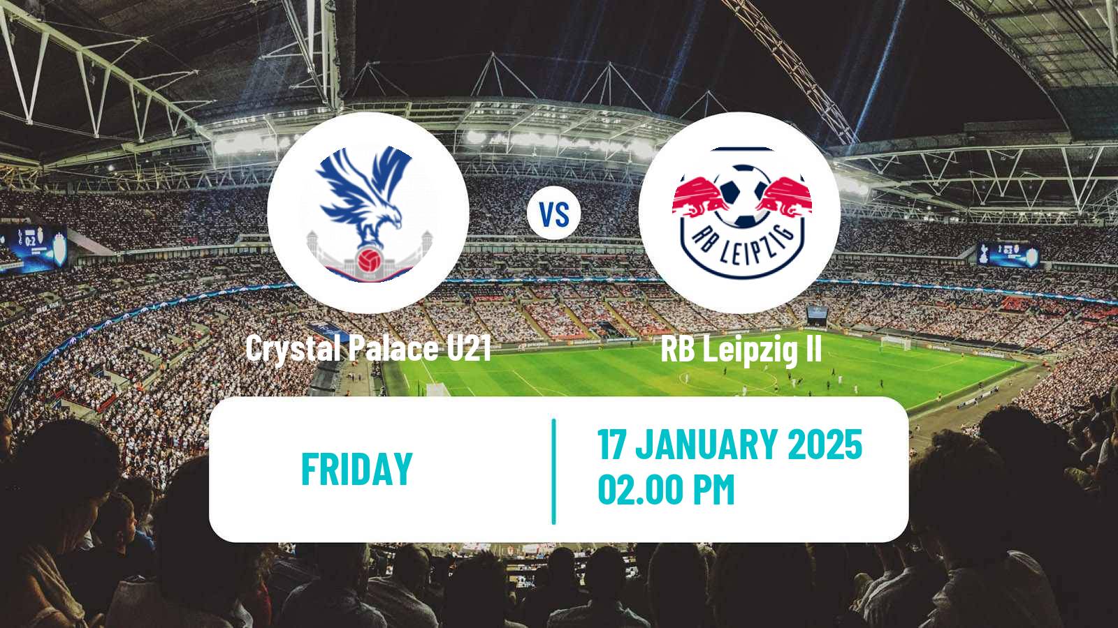 Soccer English Premier League International Cup Crystal Palace U21 - RB Leipzig II