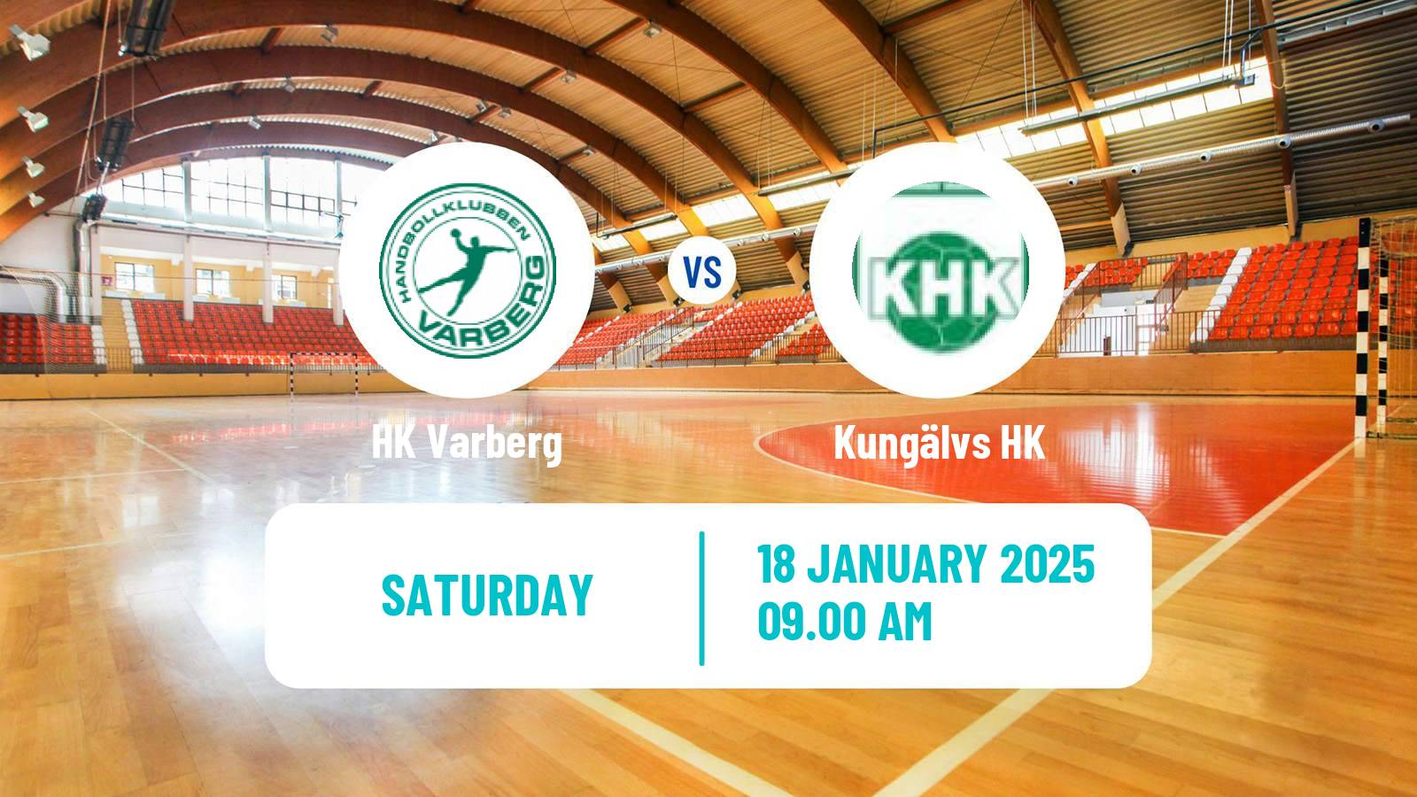 Handball Swedish Allsvenskan Handball Varberg - Kungälvs