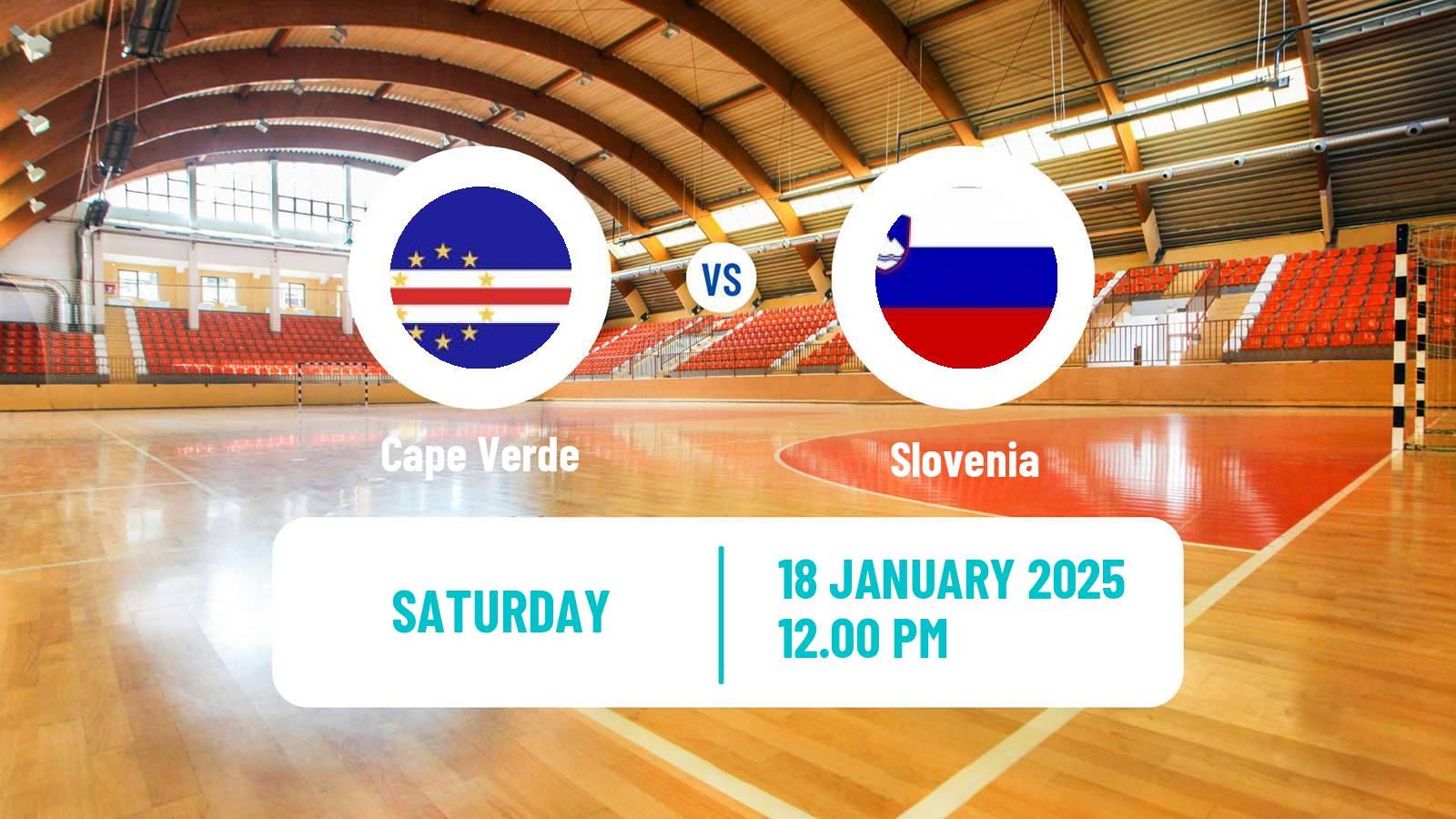 Handball Handball World Championship Cape Verde - Slovenia