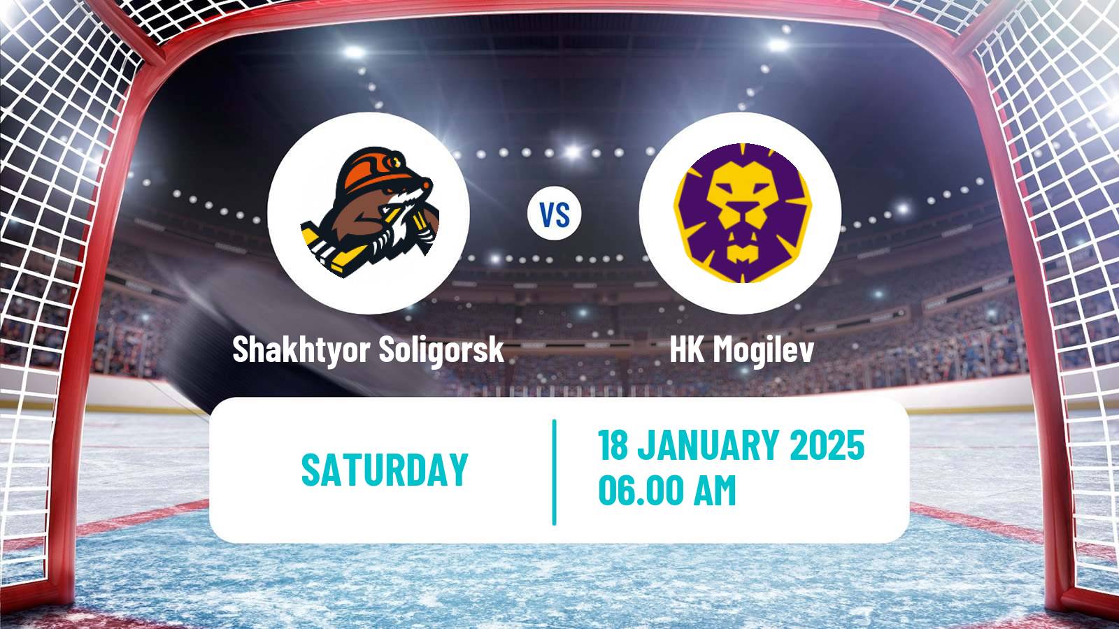 Hockey Belarusian Extraleague Shakhtyor Soligorsk - Mogilev