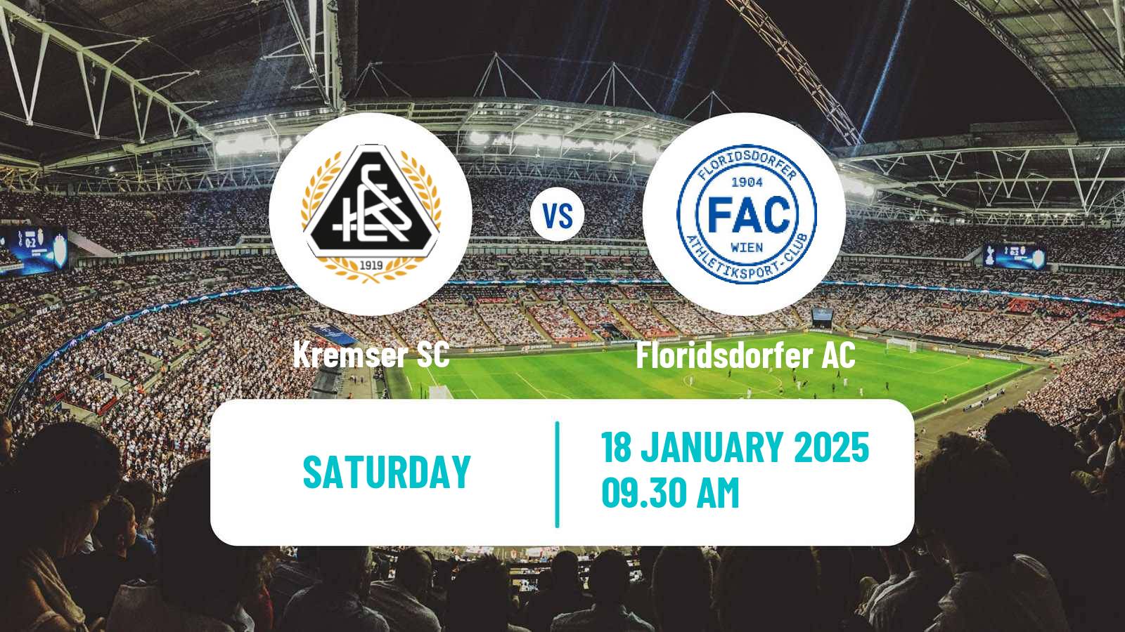 Soccer Club Friendly Kremser - Floridsdorfer AC