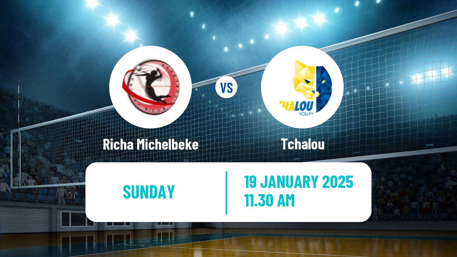 Volleyball Belgian Liga A Volleyball Women Richa Michelbeke - Tchalou