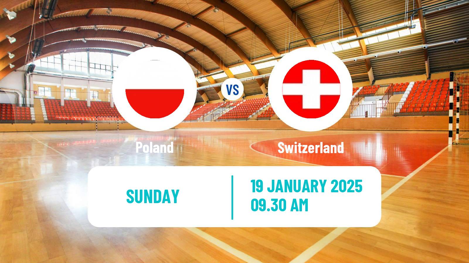 Handball Handball World Championship Poland - Switzerland
