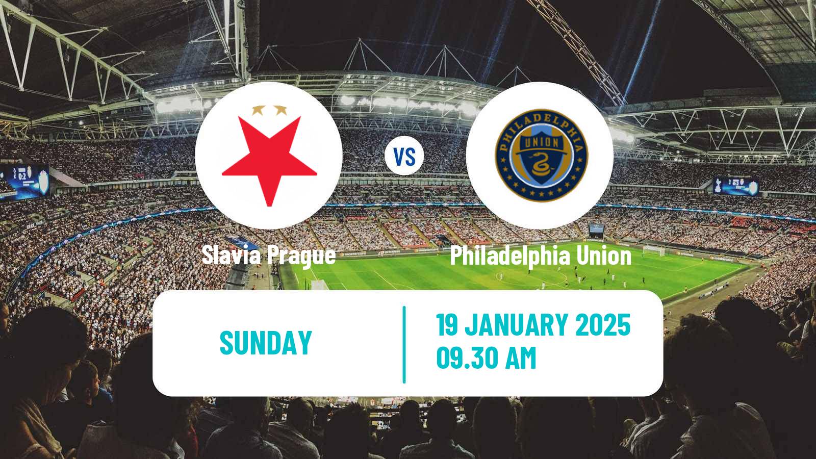 Soccer Club Friendly Slavia Prague - Philadelphia Union