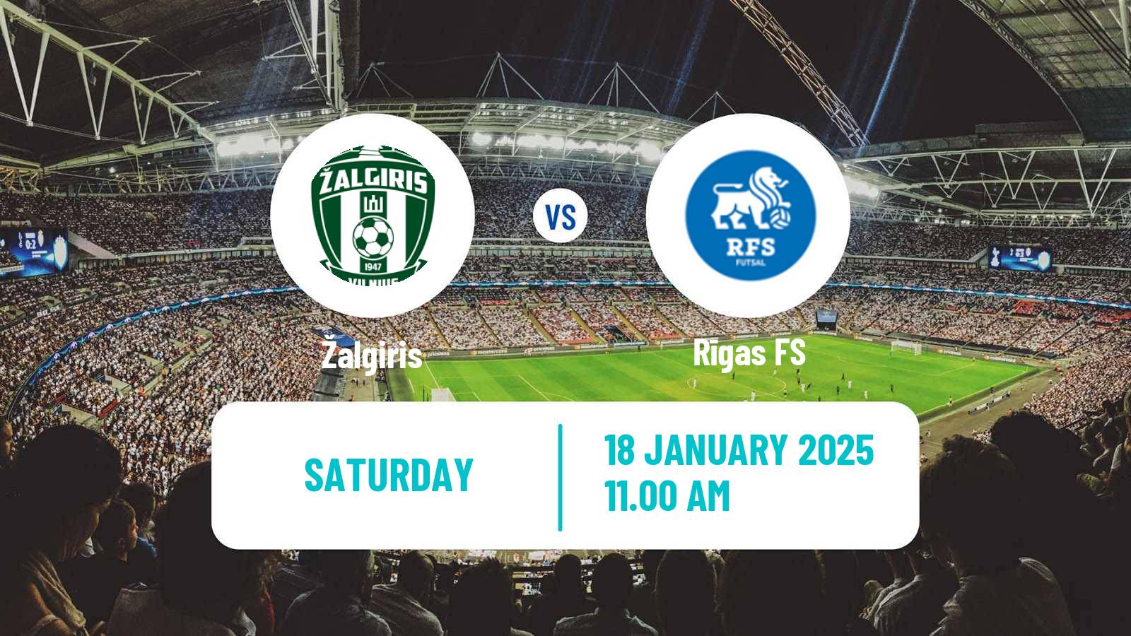 Soccer Club Friendly Žalgiris - RFS
