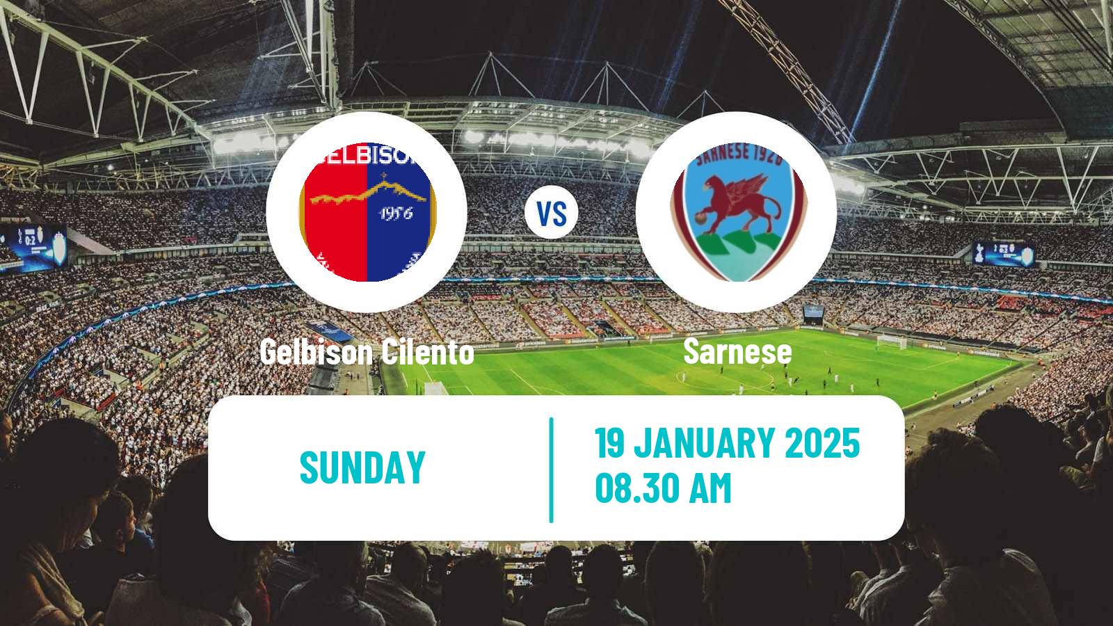 Soccer Italian Serie D - Group G Gelbison Cilento - Sarnese