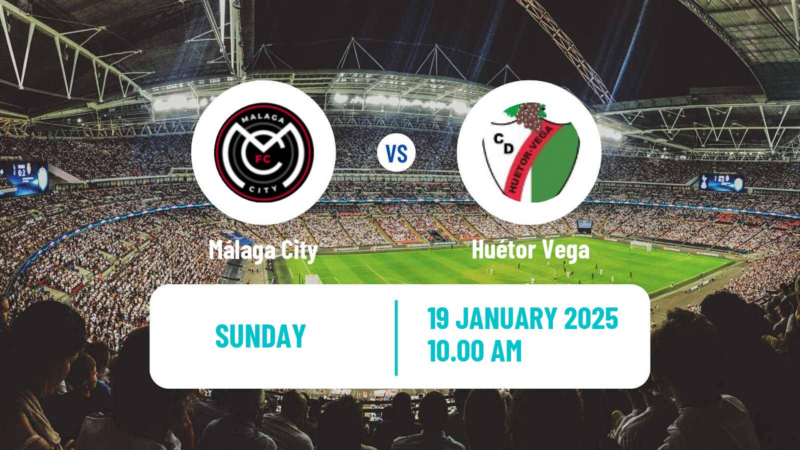Soccer Spanish Tercera RFEF - Group 9 Málaga City - Huétor Vega