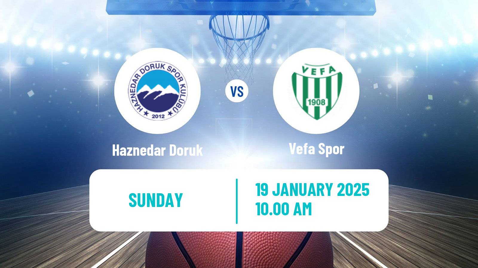 Basketball Turkish TB2L Haznedar Doruk - Vefa Spor