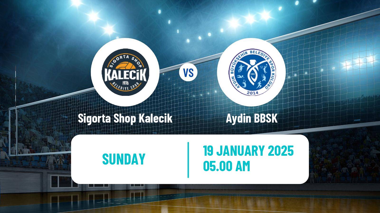 Volleyball Turkish Sultanlar Ligi Volleyball Women Sigorta Shop Kalecik - Aydin BBSK