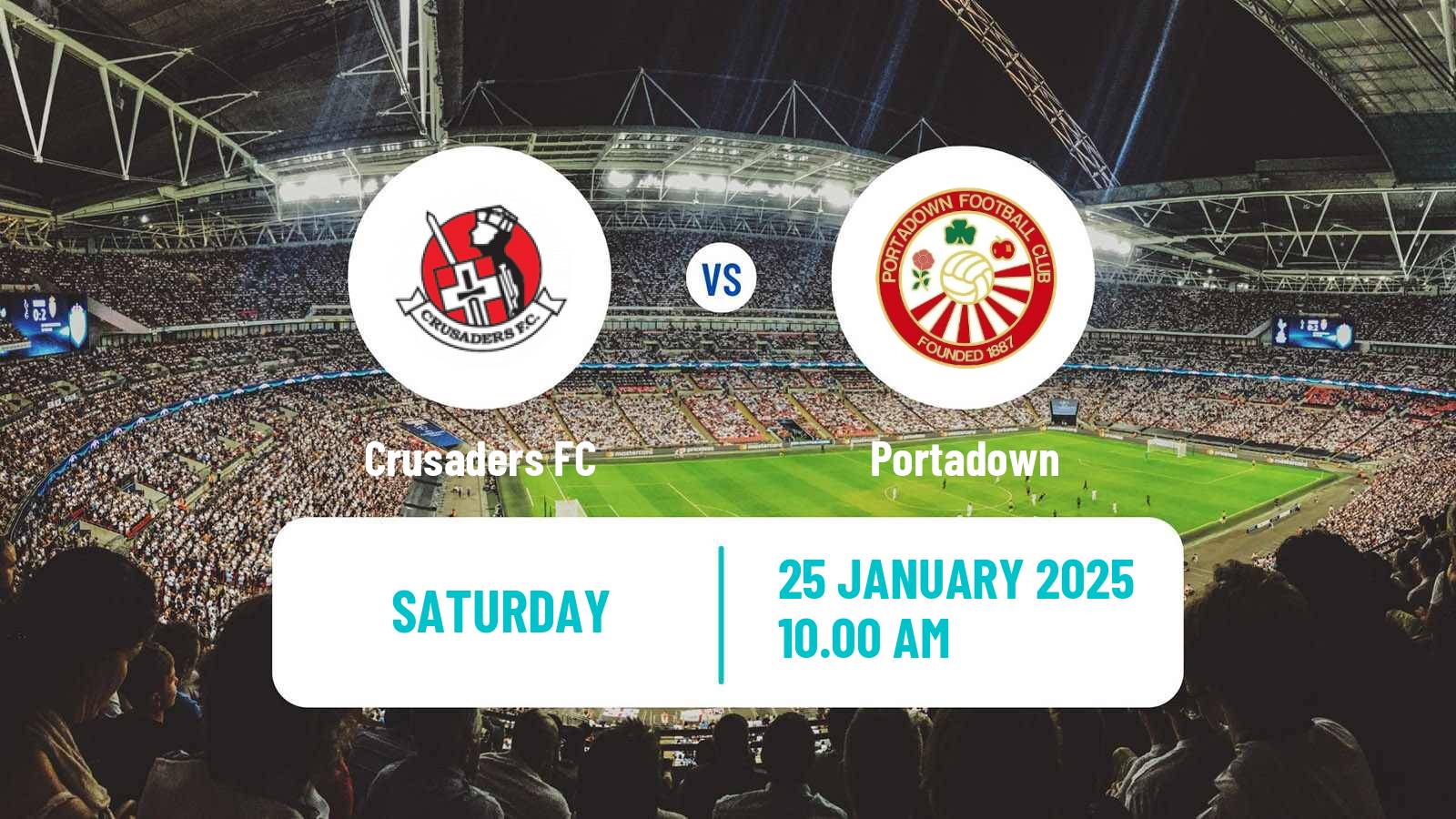 Soccer Northern Irish Premiership Crusaders - Portadown