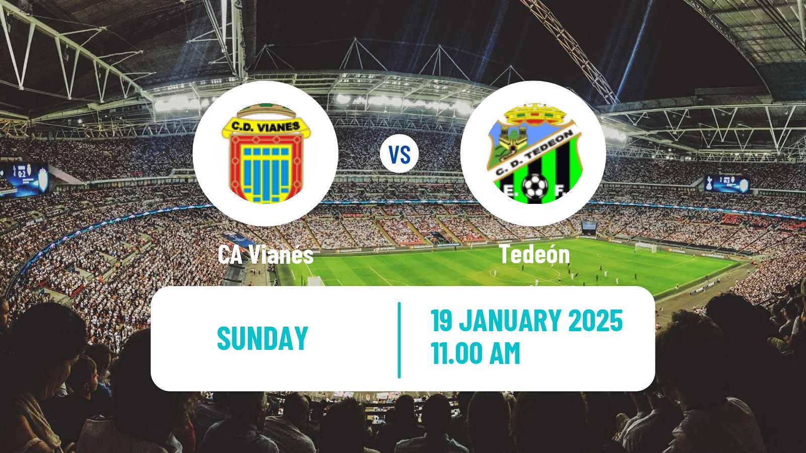 Football Spanish Tercera RFEF - Group 16 Vianés - Tedeón