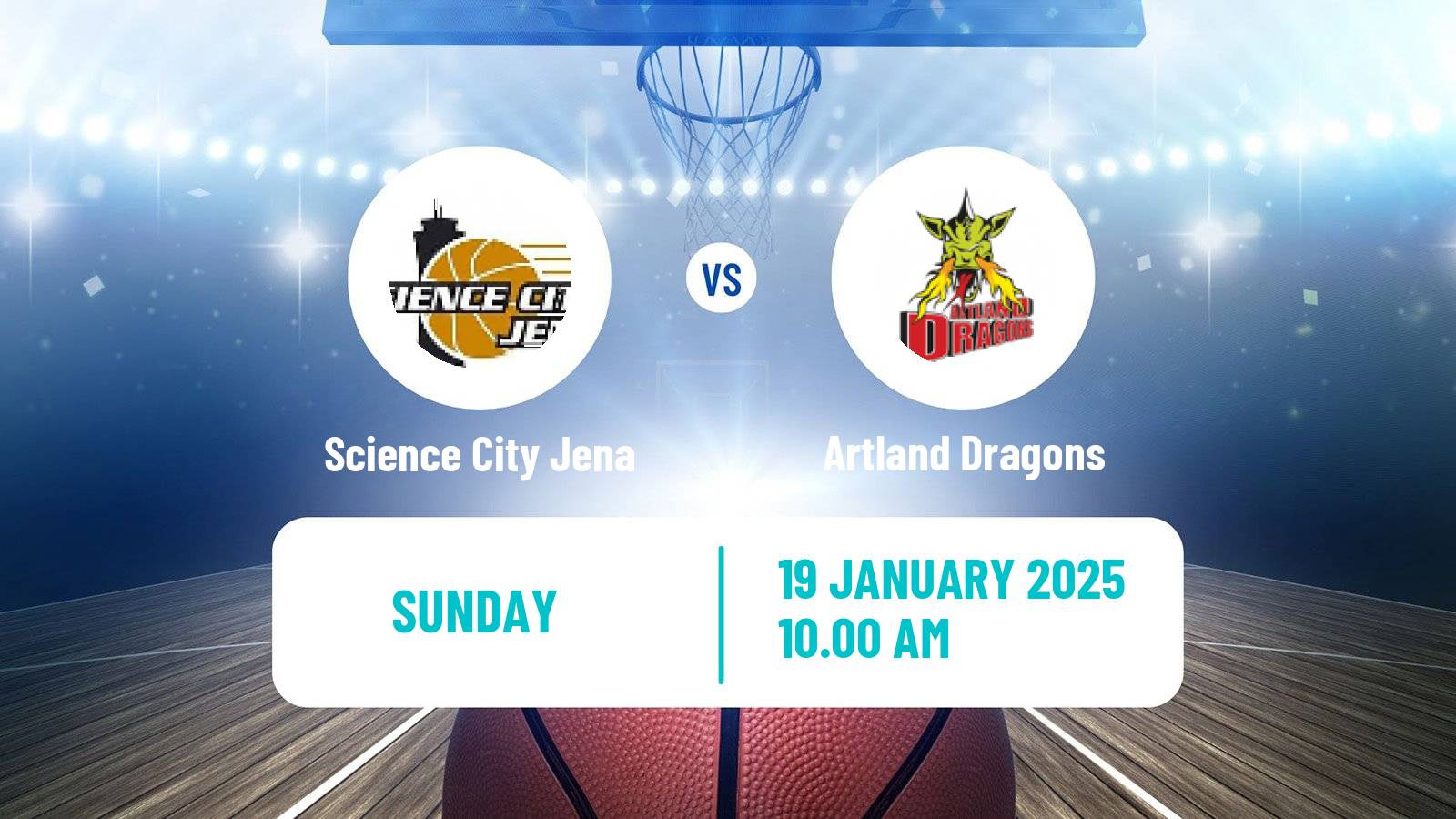 Basketball German Pro A Basketball Science City Jena - Artland Dragons