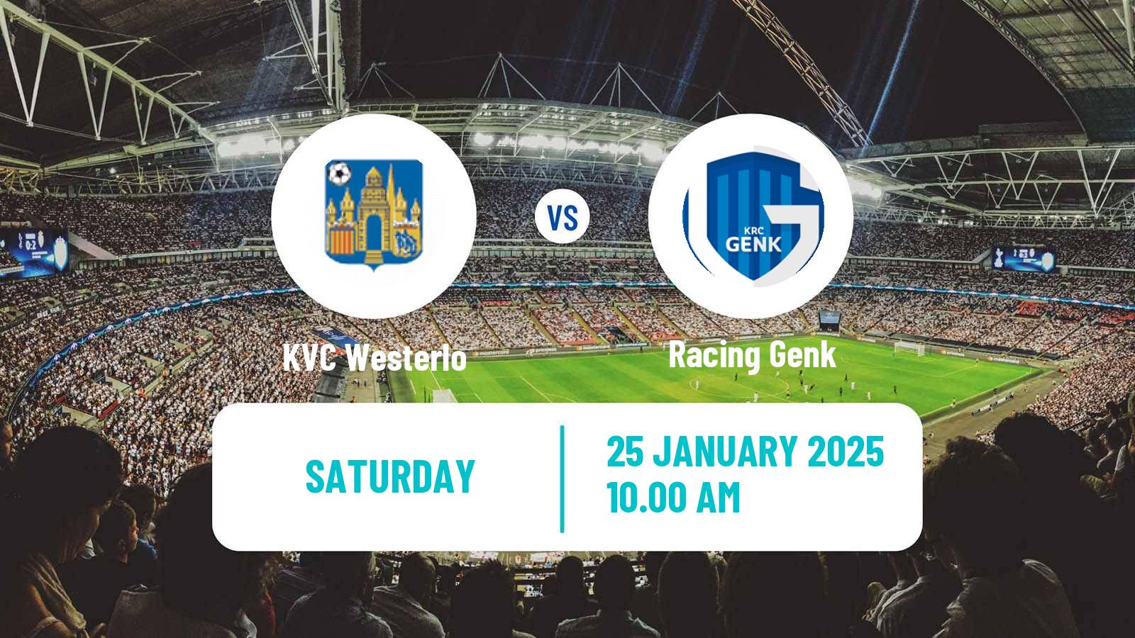 Football Belgian Jupiler Pro League Westerlo - Genk
