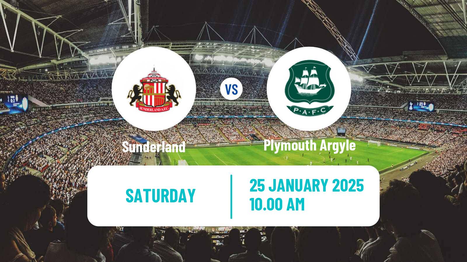 Soccer English League Championship Sunderland - Plymouth Argyle