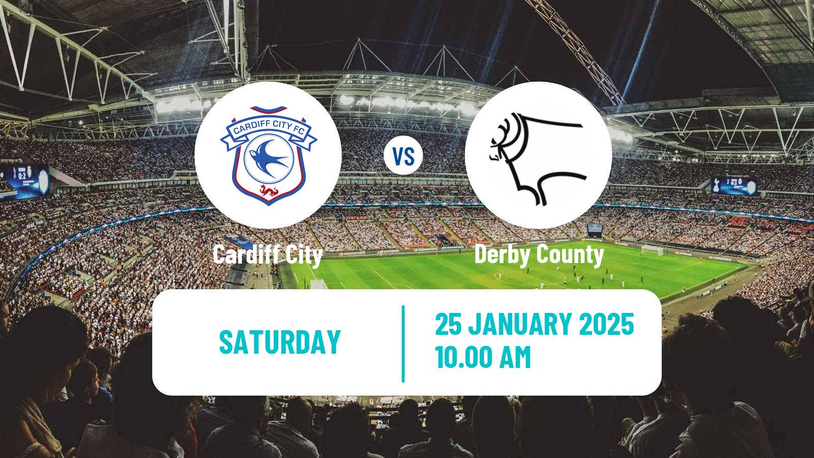 Soccer English League Championship Cardiff City - Derby County