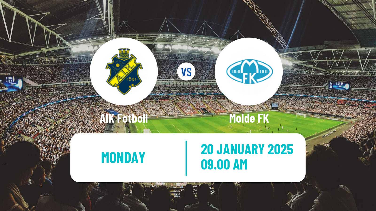 Soccer Club Friendly AIK - Molde