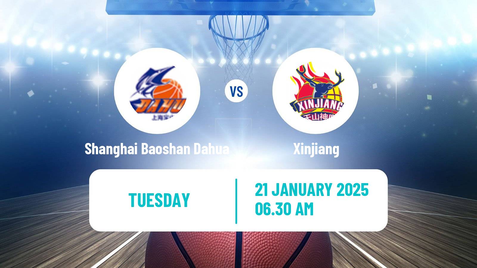 Basketball WCBA Shanghai Baoshan Dahua - Xinjiang