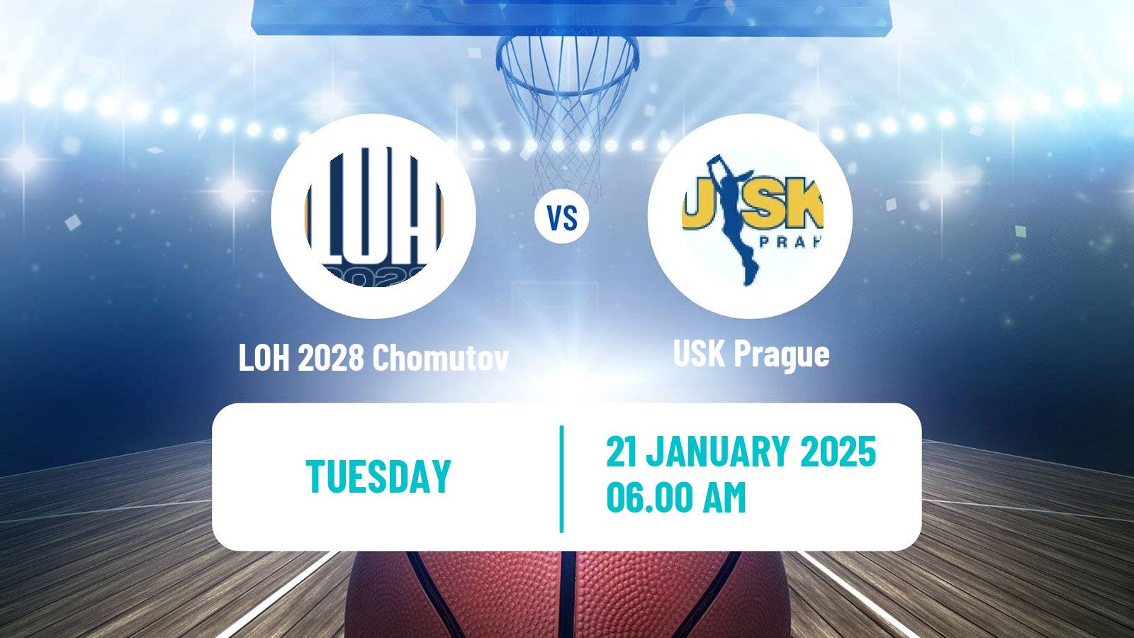 Basketball Czech ZBL Women LOH 2028 Chomutov - USK Prague