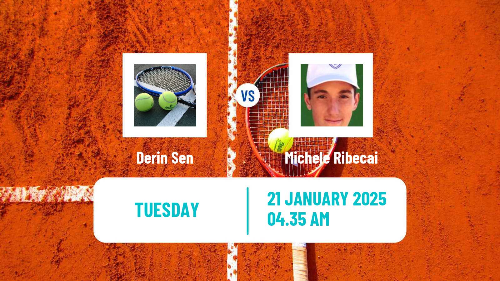 Tennis ITF M15 Monastir 3 Men 2025 Derin Sen - Michele Ribecai