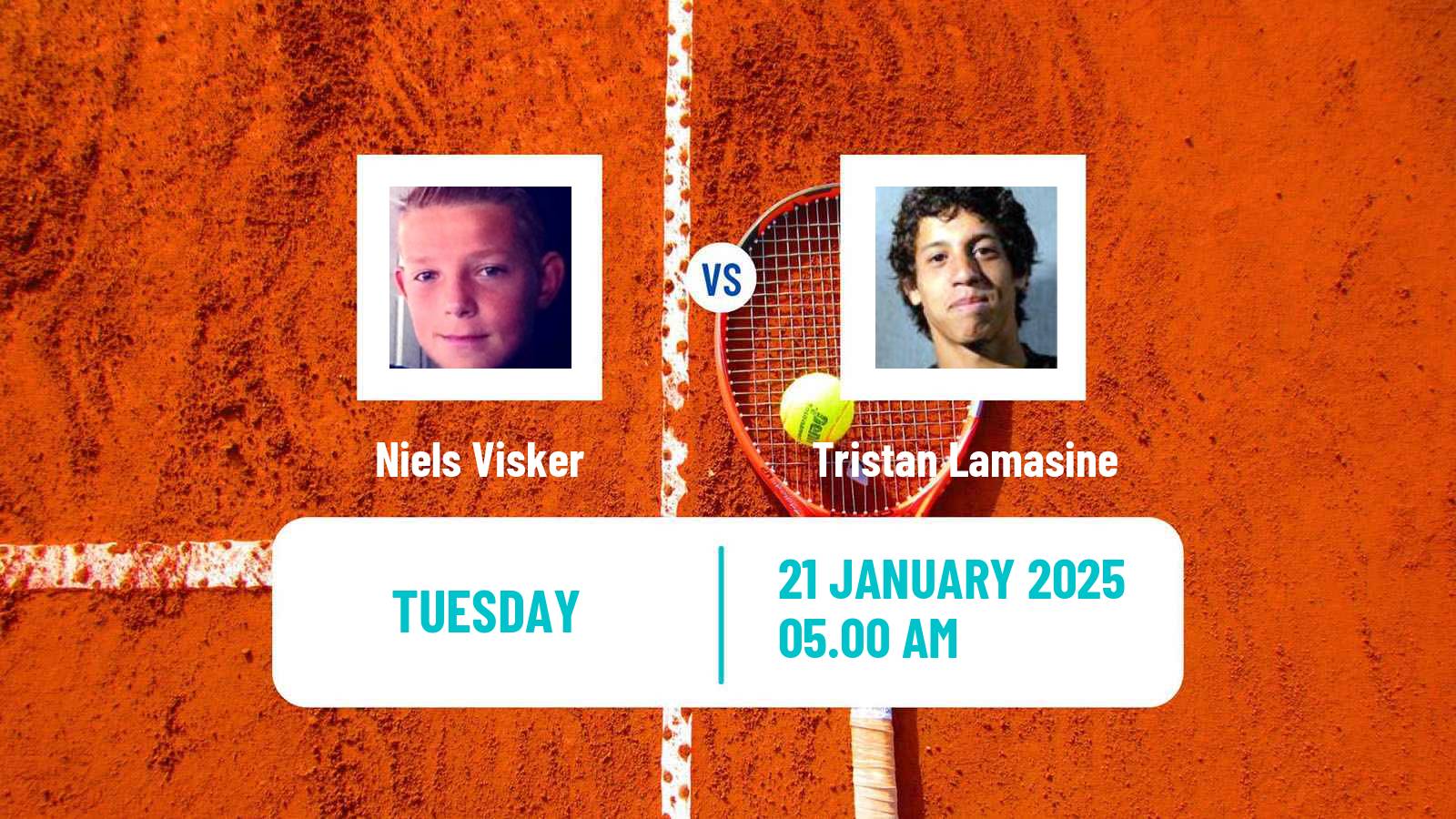 Tennis ITF M25 Nussloch Men Niels Visker - Tristan Lamasine