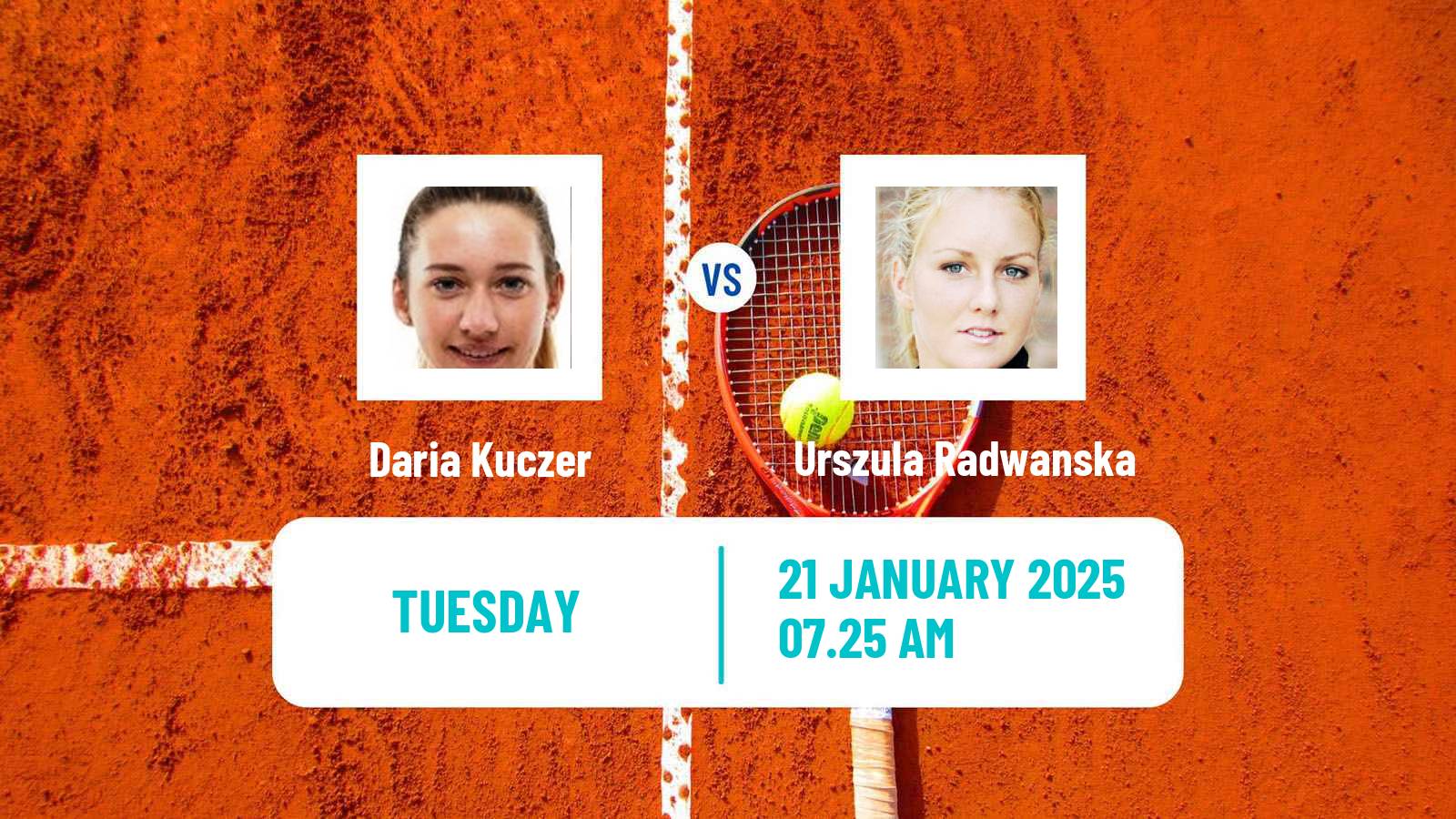 Tennis ITF W35 Sunderland Women Daria Kuczer - Urszula Radwanska