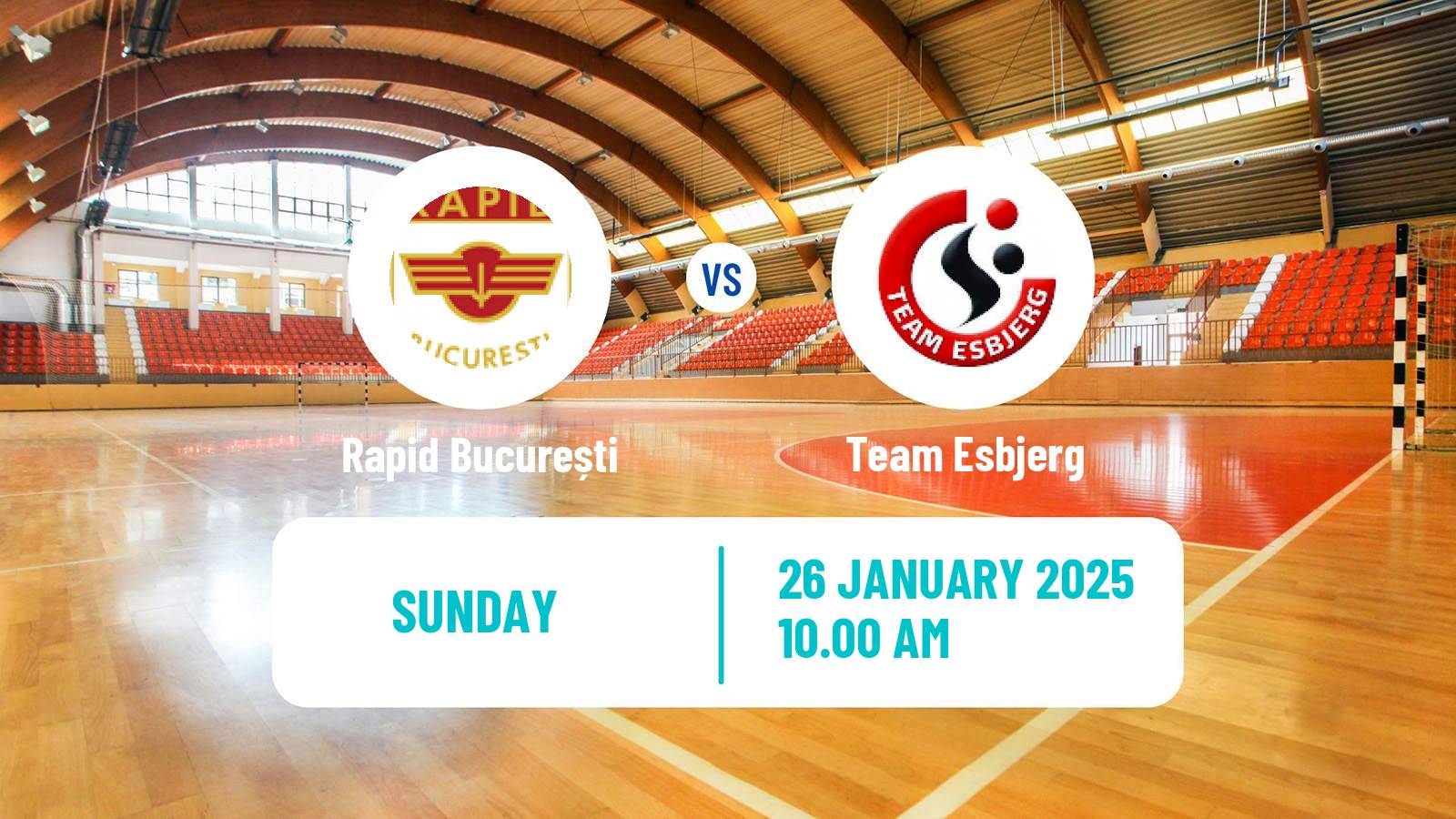Handball EHF Champions League Women Rapid București - Esbjerg