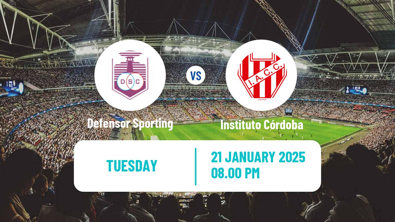 Soccer Serie Rio de la Plata Defensor Sporting - Instituto Córdoba