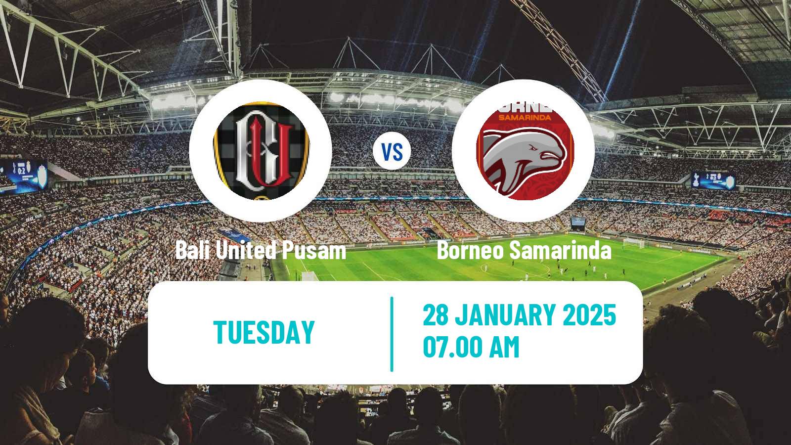 Soccer Indonesian Liga 1 Bali United Pusam - Borneo Samarinda