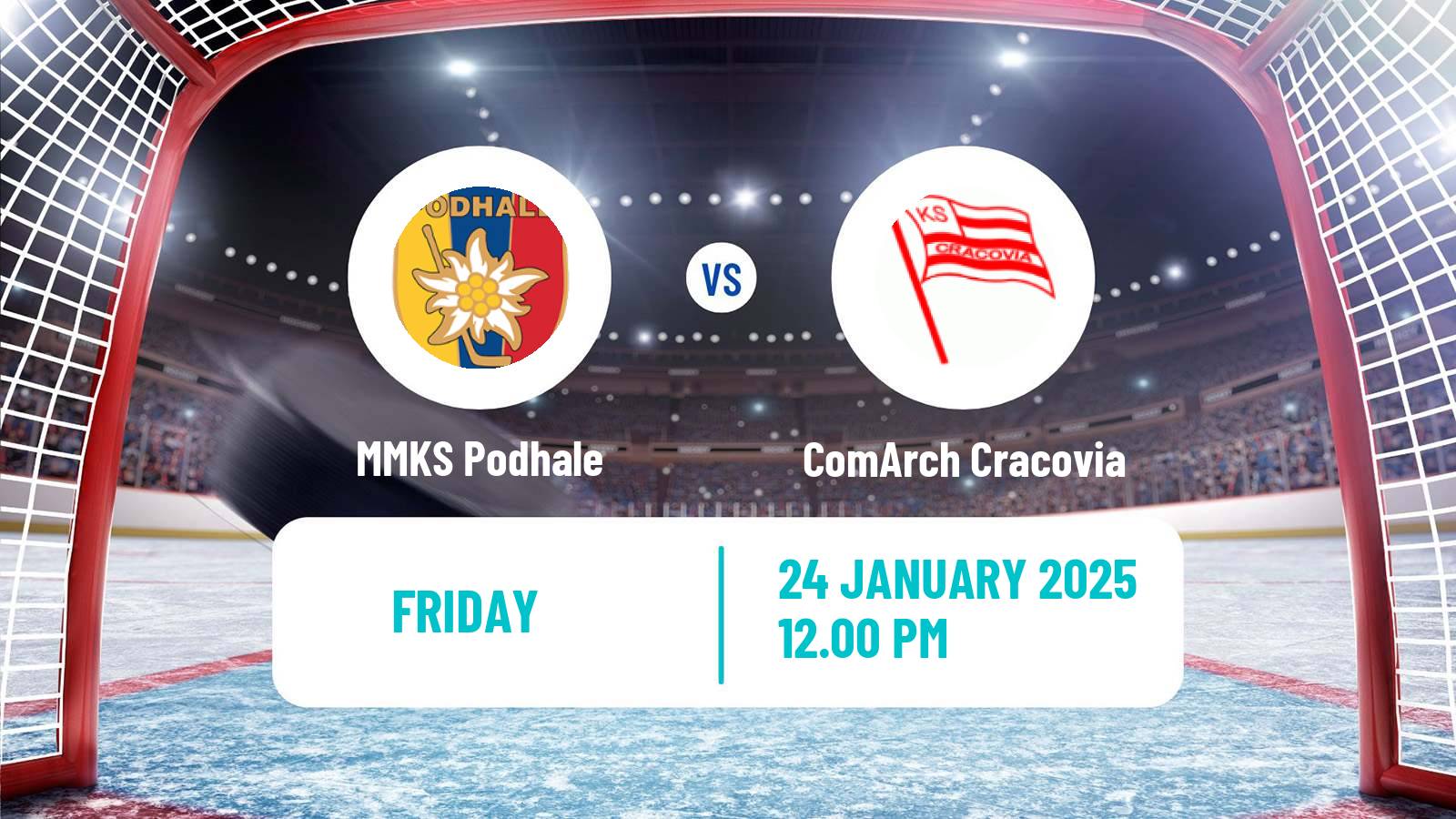 Hockey Polska Liga Hokejowa MMKS Podhale - ComArch Cracovia