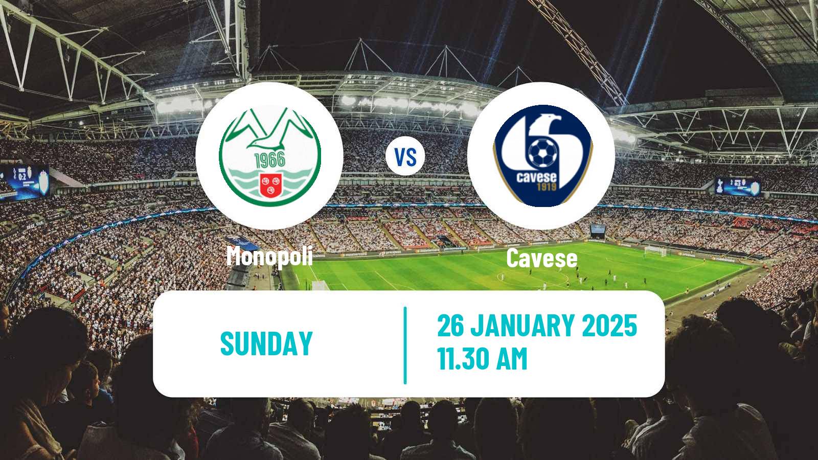 Football Italian Serie C Group C Monopoli - Cavese