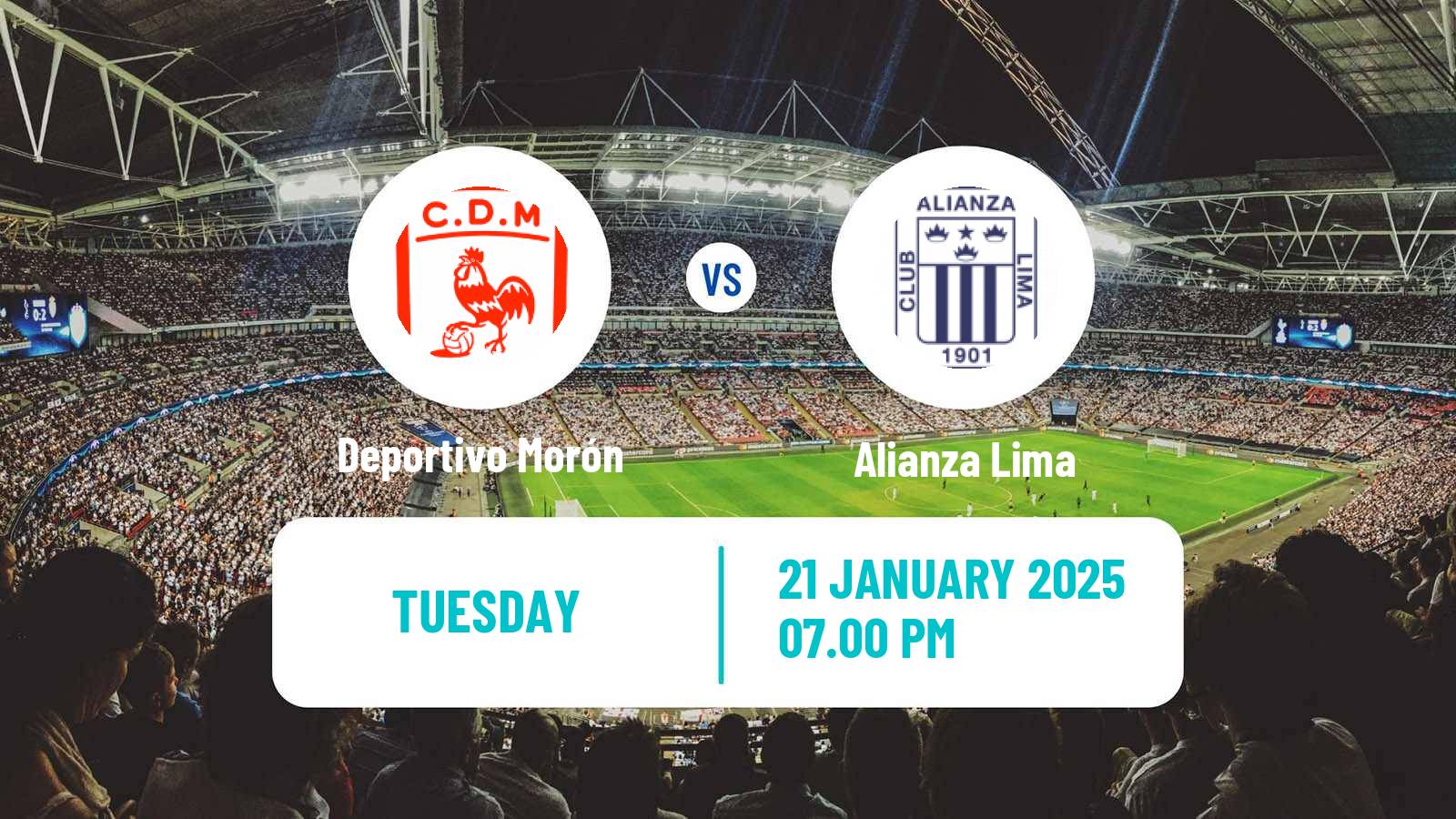 Soccer Club Friendly Deportivo Morón - Alianza Lima