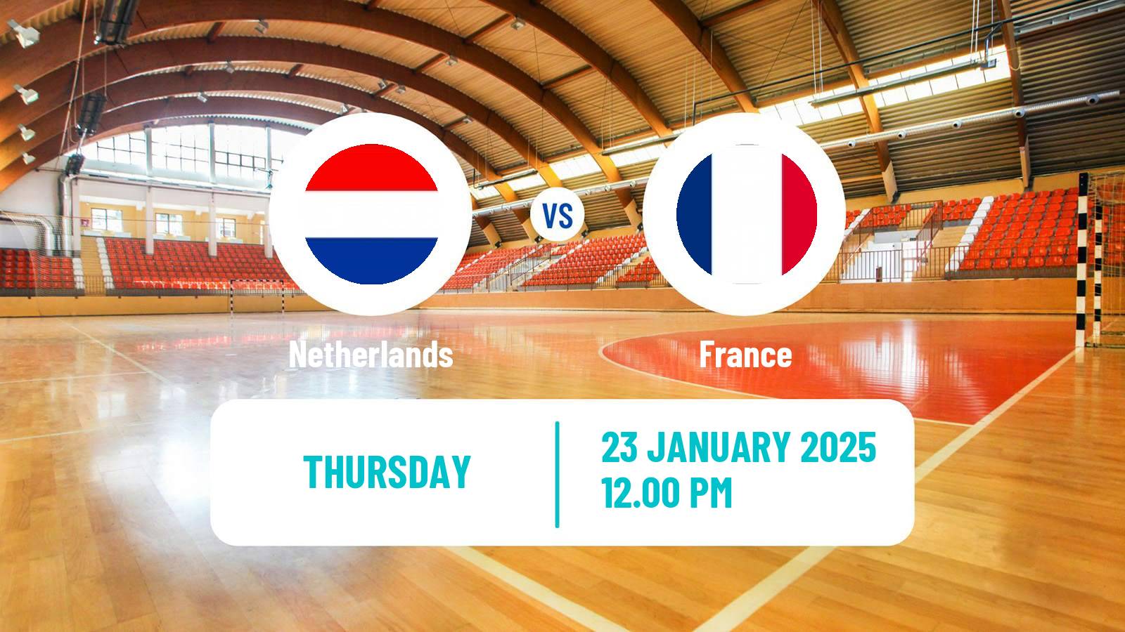 Handball Handball World Championship Netherlands - France