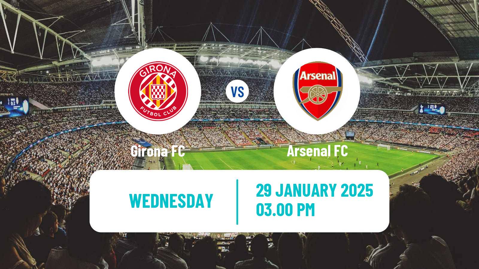 Football UEFA Champions League Girona - Arsenal