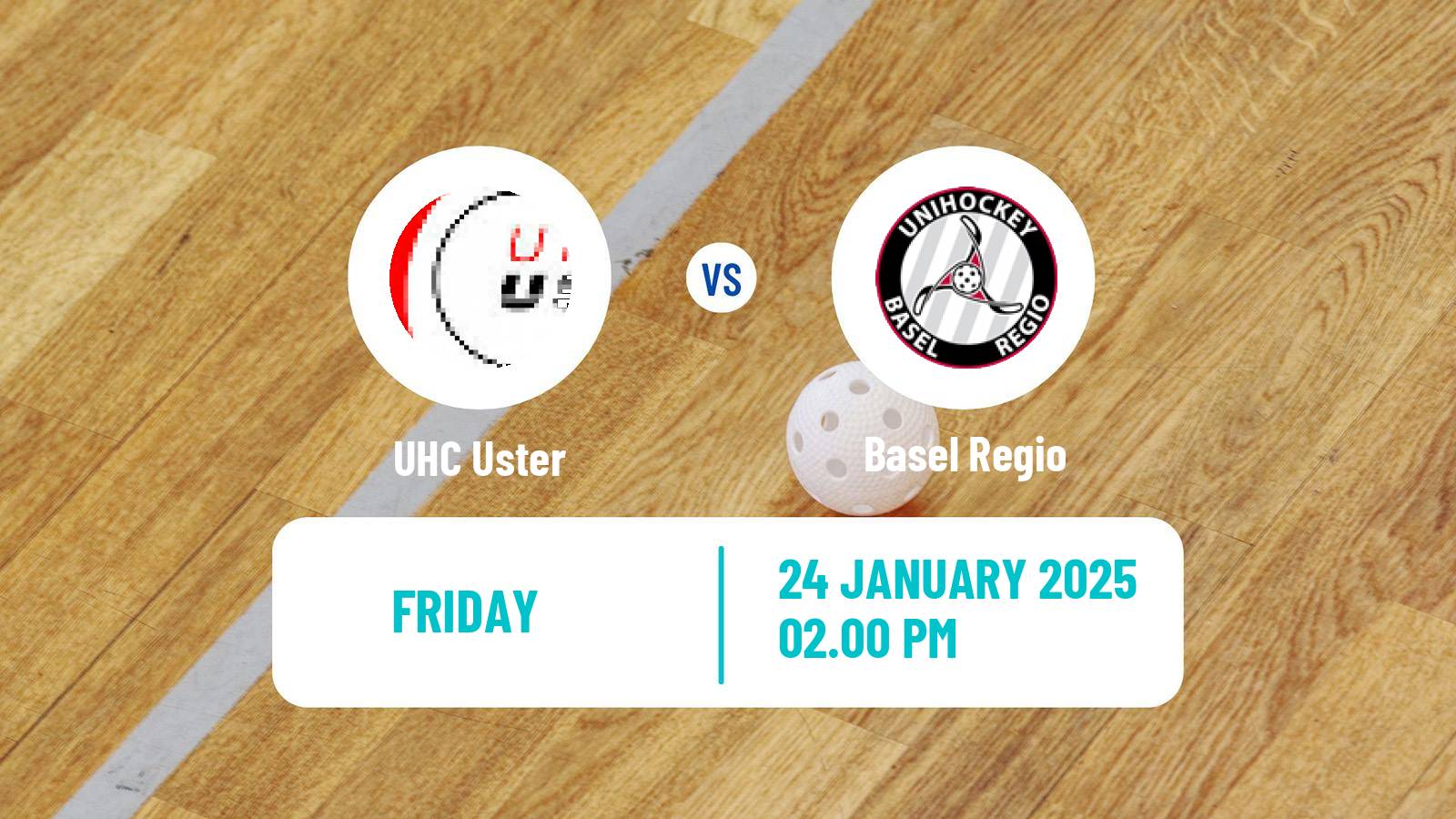 Floorball Swiss NLA Floorball Uster - Basel Regio