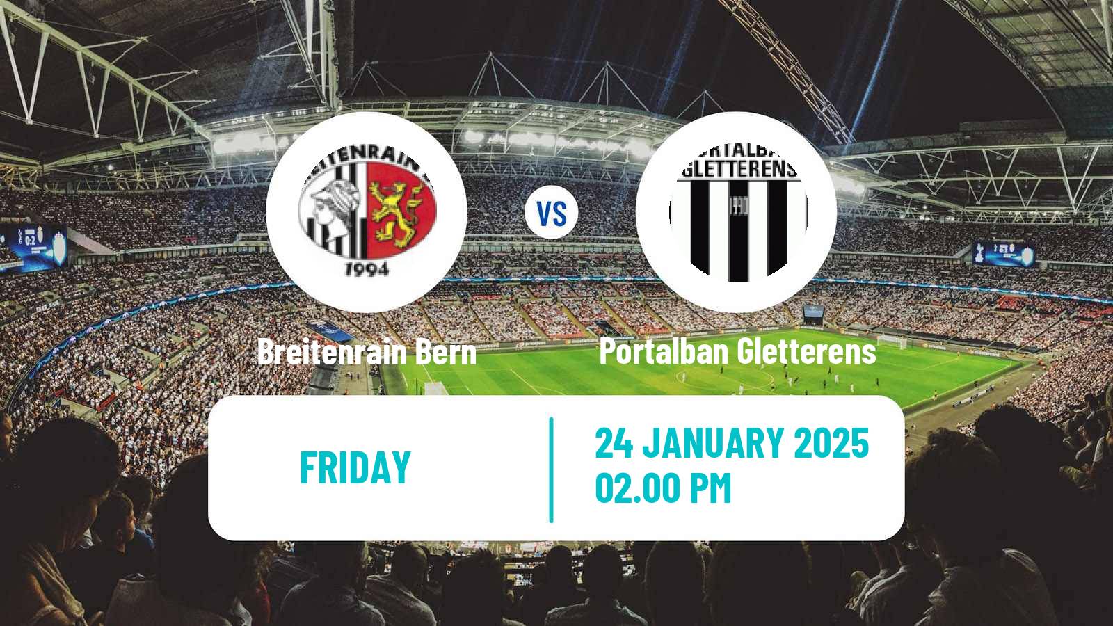Soccer Club Friendly Breitenrain Bern - Portalban Gletterens