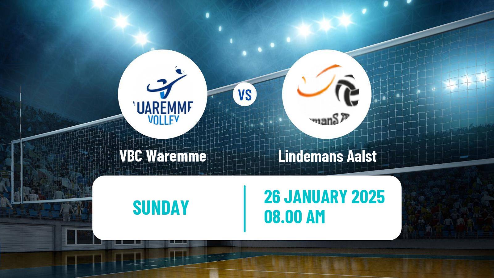 Volleyball Belgian League Volleyball Waremme - Lindemans Aalst