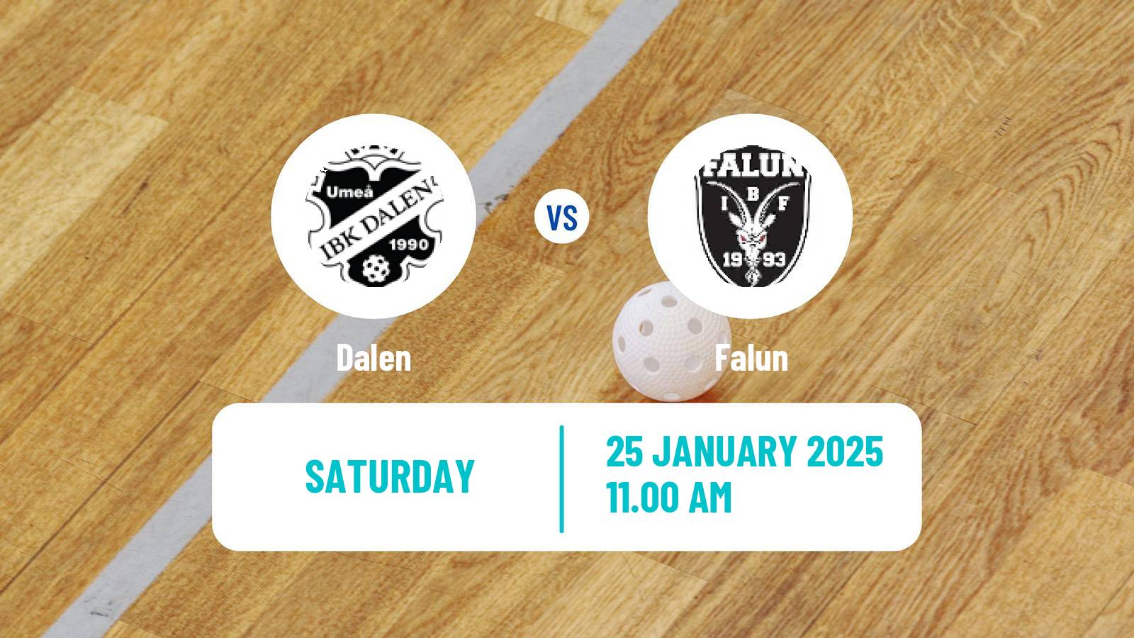 Floorball Swedish Superligan Floorball Women Dalen - Falun
