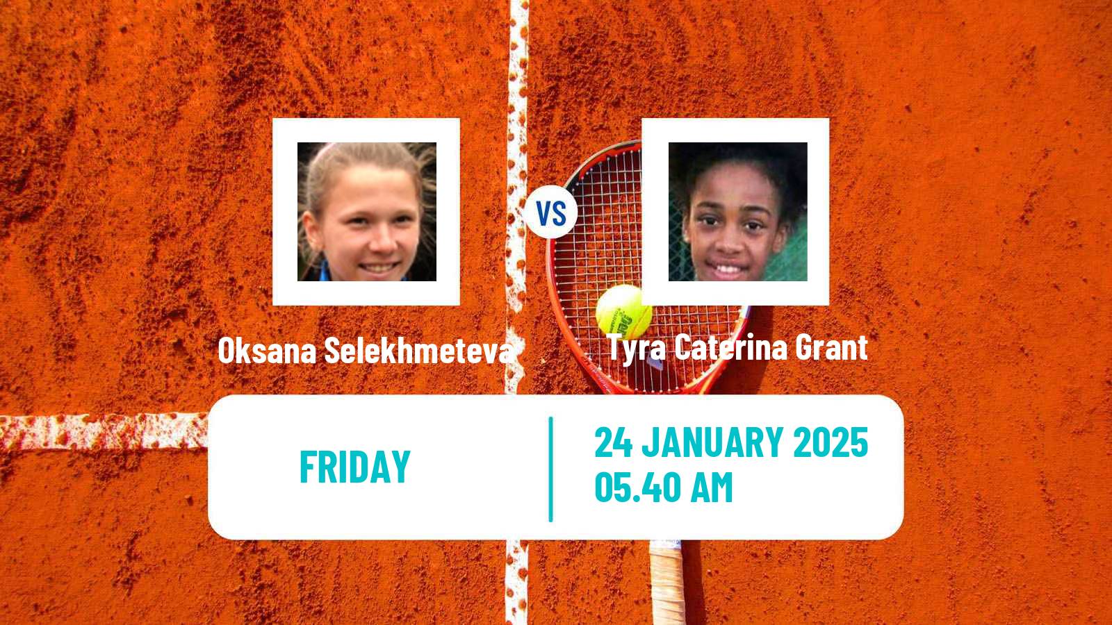 Tennis ITF W75 Porto Women Oksana Selekhmeteva - Tyra Caterina Grant