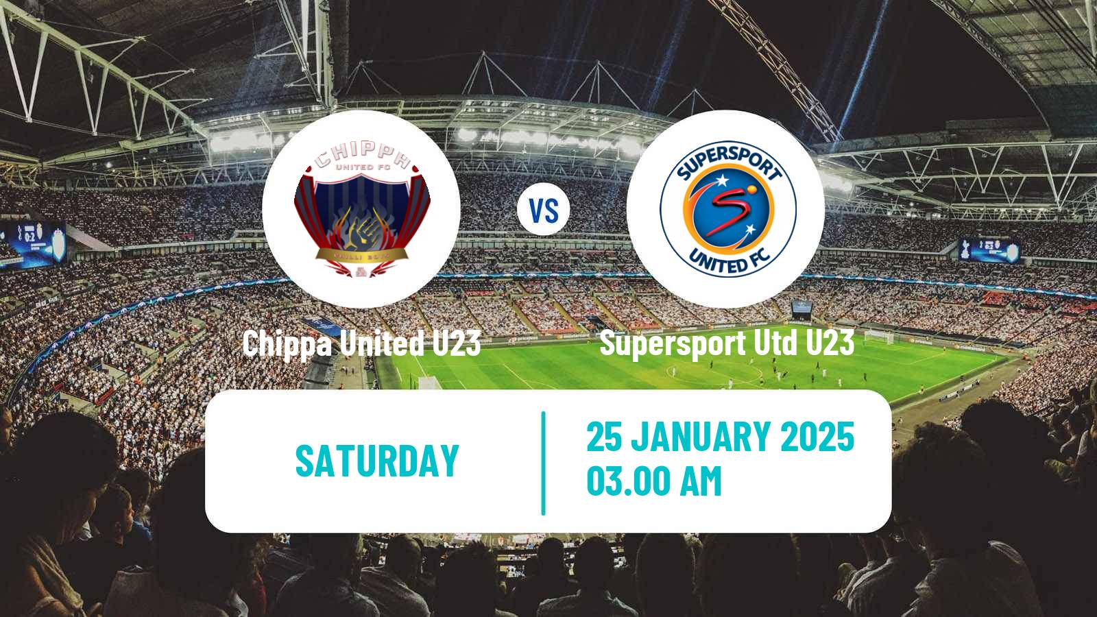 Football South African Diski Challenge Chippa United U23 - Supersport Utd U23